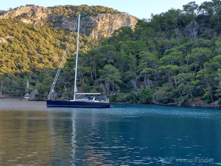 pia (Sailing vessel) - IMO , MMSI 271045281, Call Sign YMA7627 under the flag of Turkey
