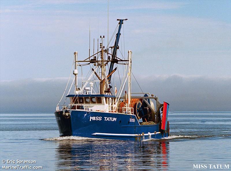 miss tatum (Fishing vessel) - IMO , MMSI 316003182, Call Sign CFC8819 under the flag of Canada