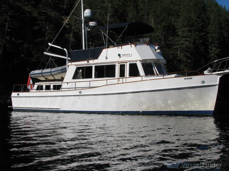 mercator (Pleasure craft) - IMO , MMSI 316037465 under the flag of Canada