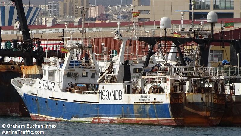 rimbal4 (Fishing Vessel) - IMO 9327865, MMSI 654076810, Call Sign 5TACR under the flag of Mauritania