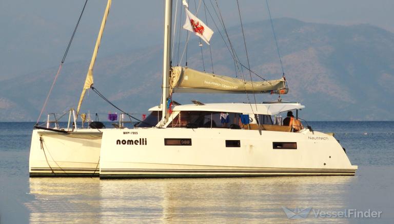 nomelli (Sailing vessel) - IMO , MMSI 211680040, Call Sign DNRH under the flag of Germany
