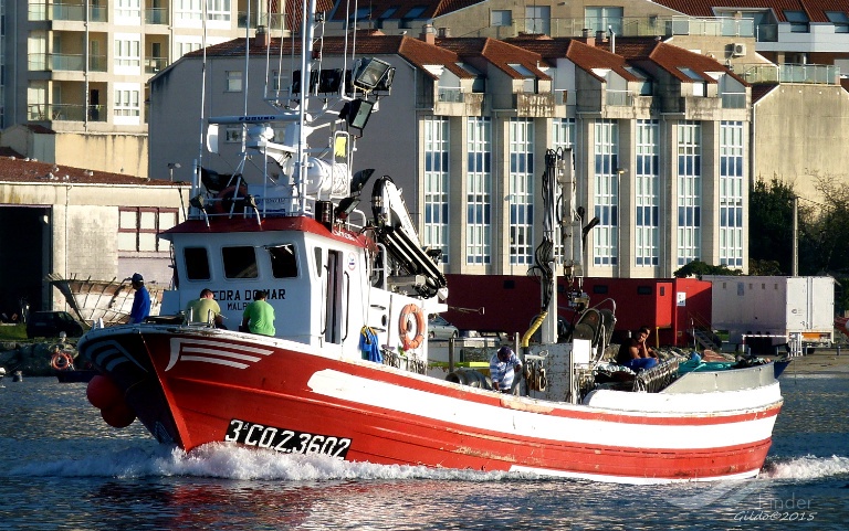 pedra do mar (Fishing vessel) - IMO , MMSI 224005670, Call Sign EA 7536 under the flag of Spain