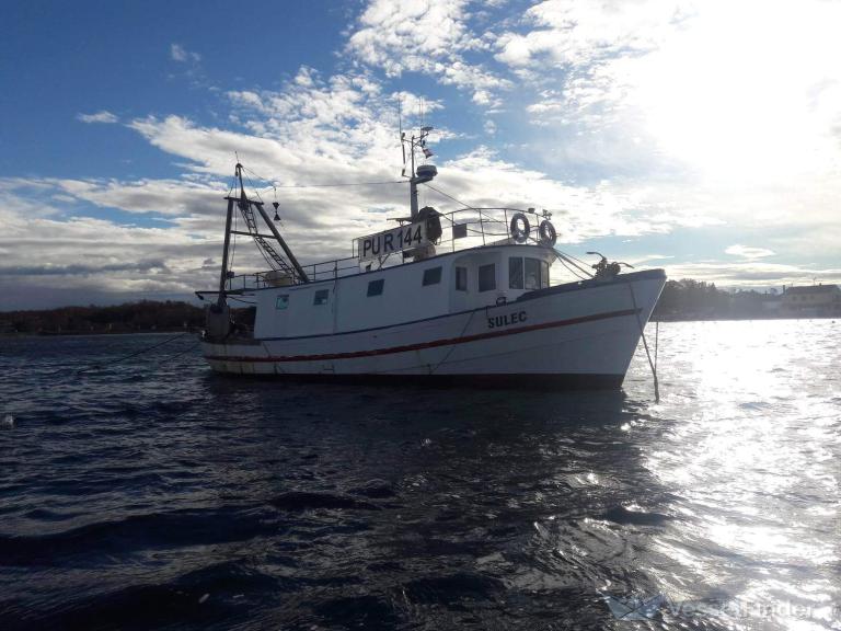 mb sulec (Fishing vessel) - IMO , MMSI 238638510, Call Sign 9A2320 under the flag of Croatia