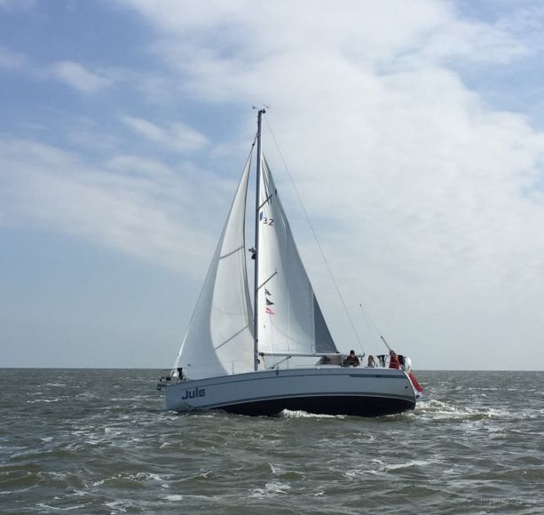 jule (Sailing vessel) - IMO , MMSI 244150731, Call Sign PB3945 under the flag of Netherlands