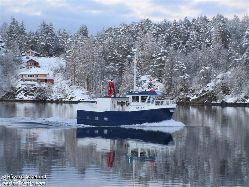 aafjord (Fishing vessel) - IMO , MMSI 257001710, Call Sign LF4209 under the flag of Norway