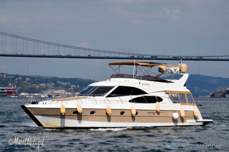 evora (Pleasure craft) - IMO , MMSI 271020118, Call Sign YM5152 under the flag of Turkey