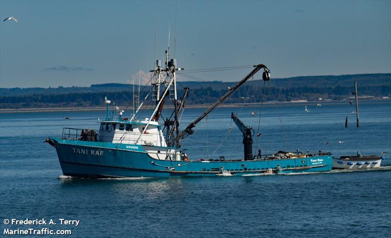 tani rae (Fishing vessel) - IMO , MMSI 366857350, Call Sign WDA8720 under the flag of United States (USA)