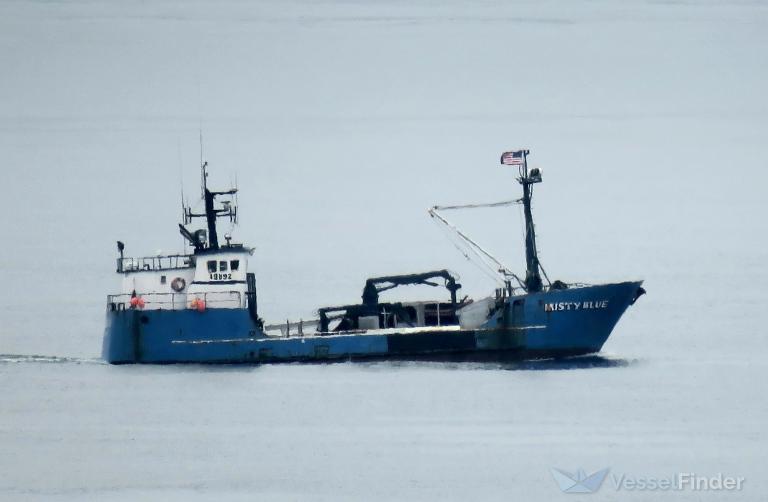 misty blue (Fishing vessel) - IMO , MMSI 367722110, Call Sign WDI6776 under the flag of United States (USA)