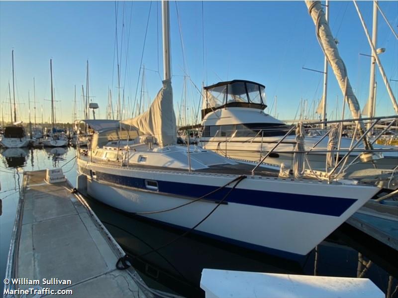 blue venture (Sailing vessel) - IMO , MMSI 368156660, Call Sign WDL7052 under the flag of United States (USA)