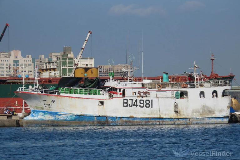 eagle (Fishing vessel) - IMO , MMSI 416003223, Call Sign BJ4981 under the flag of Taiwan