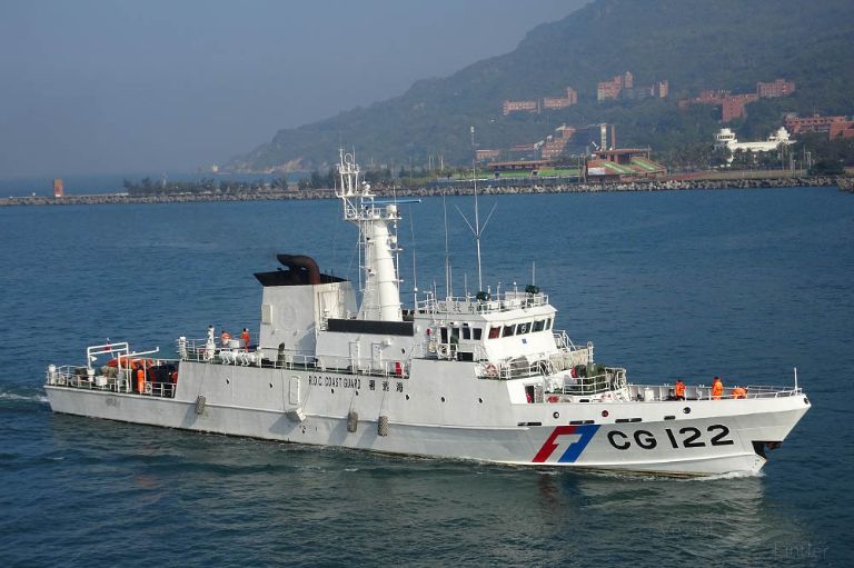 cg 122 (Law enforcment) - IMO , MMSI 416176500, Call Sign BR 3248 under the flag of Taiwan