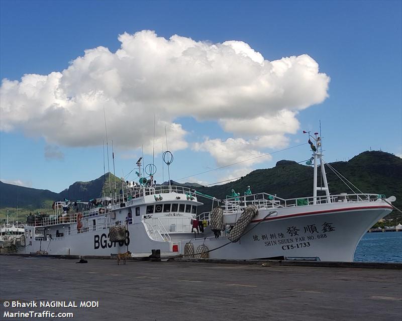 shin shuen far no688 (Fishing Vessel) - IMO 9691993, MMSI 416241800, Call Sign BG3733 under the flag of Taiwan