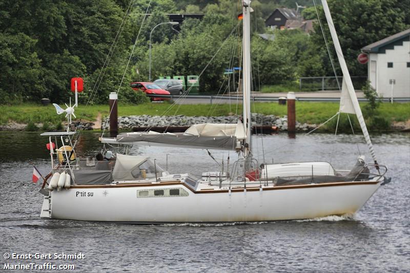 ptit su (Sailing vessel) - IMO , MMSI 227053590 under the flag of France