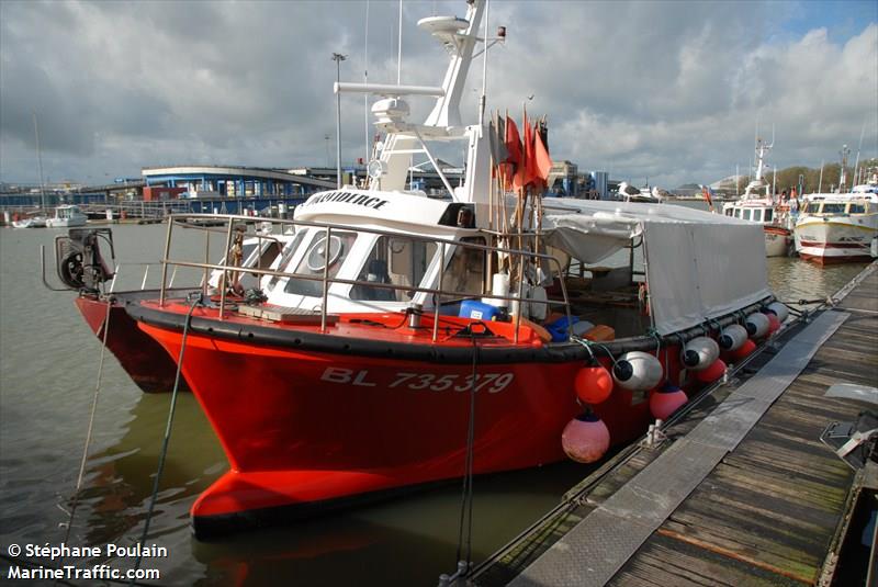fv providence (Fishing vessel) - IMO , MMSI 227300250, Call Sign FG 8318 under the flag of France