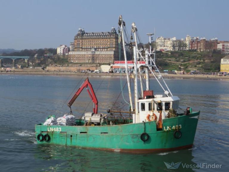 audrina (Fishing vessel) - IMO , MMSI 235082232, Call Sign 2DUW6 under the flag of United Kingdom (UK)
