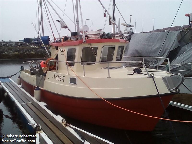 evan (Fishing vessel) - IMO , MMSI 257057550, Call Sign LD2355 under the flag of Norway