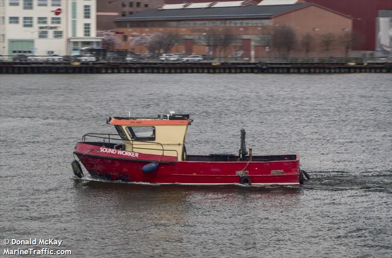 sound worker (Tug) - IMO , MMSI 265014700, Call Sign SFE4460 under the flag of Sweden