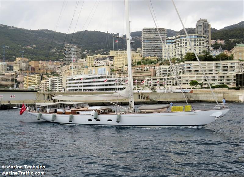 grace iii (Pleasure craft) - IMO , MMSI 271048233, Call Sign YMB4092 under the flag of Turkey
