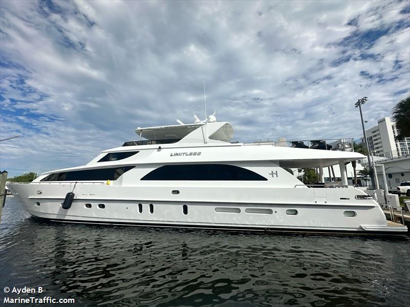 limitless (Pleasure craft) - IMO , MMSI 339996000, Call Sign 6YUS6 under the flag of Jamaica