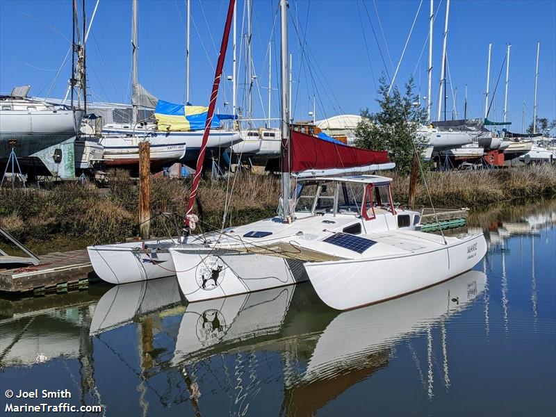 manxi (Sailing vessel) - IMO , MMSI 368165190, Call Sign WDL7970 under the flag of United States (USA)