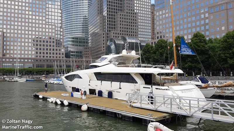 dokinha v (Pleasure craft) - IMO , MMSI 378112844, Call Sign ZJL9882 under the flag of British Virgin Islands