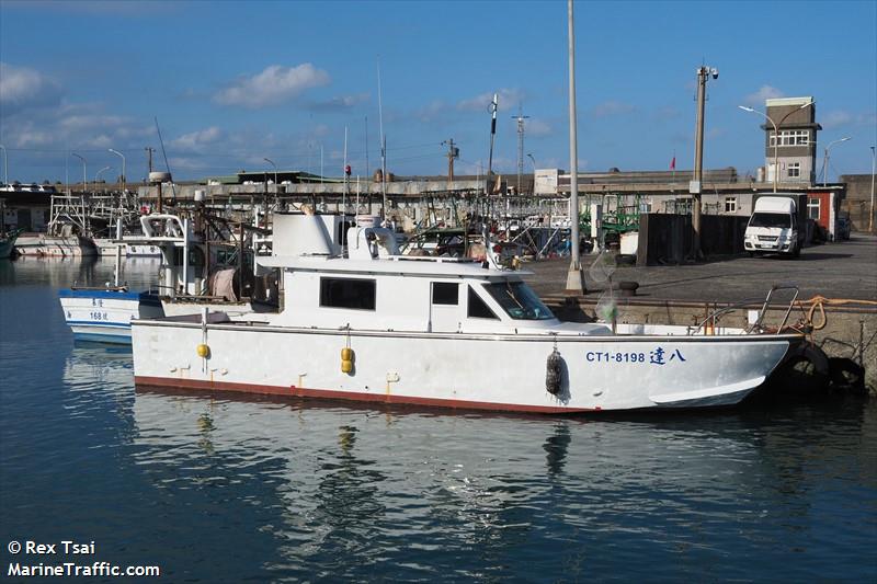 ba da (Fishing vessel) - IMO , MMSI 416005341, Call Sign 1234567 under the flag of Taiwan