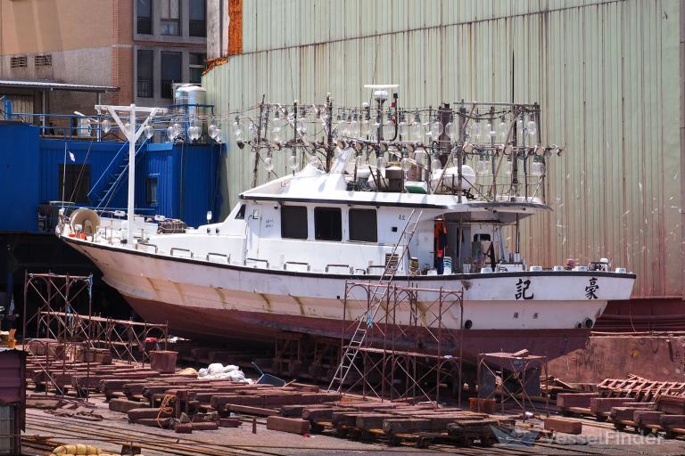 hao ji (Fishing vessel) - IMO , MMSI 416187900, Call Sign BK7680 under the flag of Taiwan