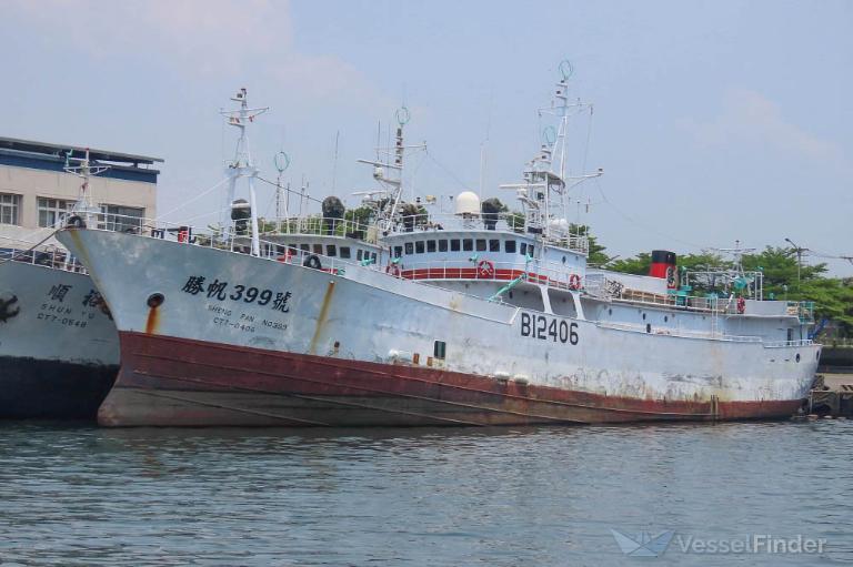 sheng fan no.399 (Fishing vessel) - IMO , MMSI 416635000, Call Sign BI2406 under the flag of Taiwan