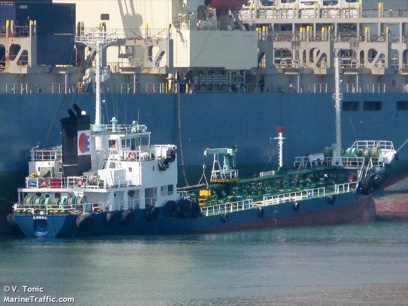 ocean ace (Fishing Vessel) - IMO , MMSI 441024000, Call Sign DTBQ5 under the flag of Korea