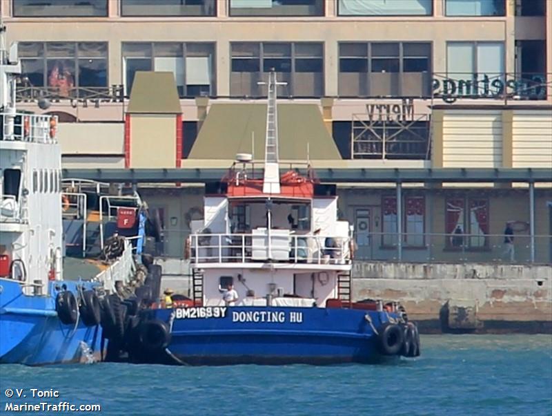 dongting hu (-) - IMO , MMSI 477995737, Call Sign VRS5063 under the flag of Hong Kong