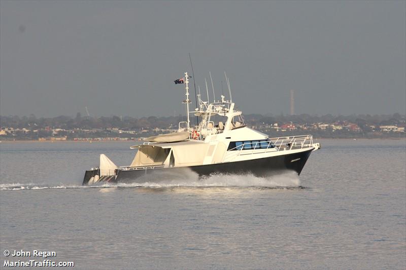 red viper (Pleasure craft) - IMO , MMSI 503298400, Call Sign AM1354 under the flag of Australia
