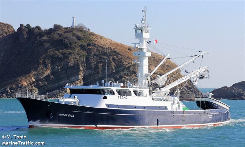 moakona (Fishing Vessel) - IMO 9699581, MMSI 529783000, Call Sign T3QN2 under the flag of Kiribati