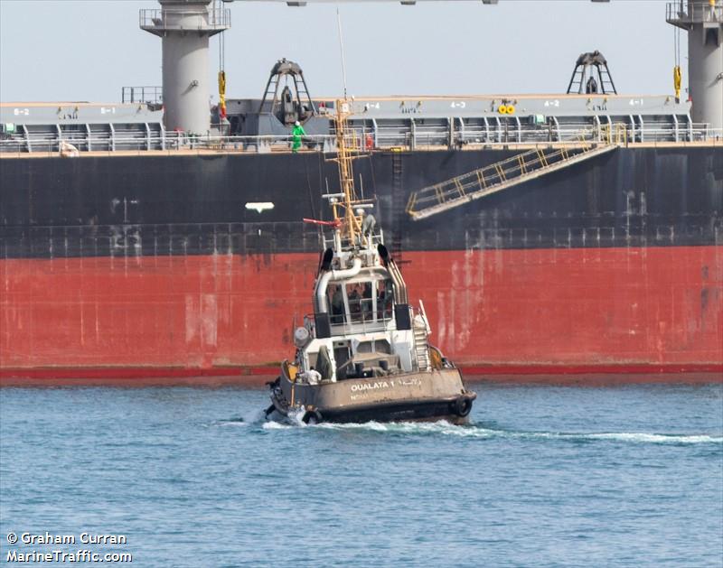 oualata 1 (Tug) - IMO 9692064, MMSI 654099000, Call Sign 5TMT under the flag of Mauritania