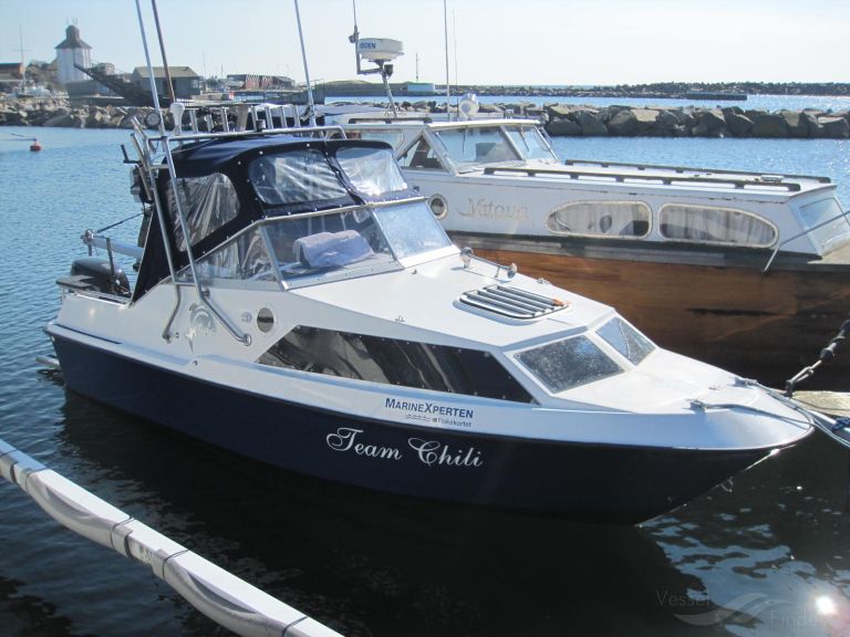 team chili (Pleasure craft) - IMO , MMSI 219022517, Call Sign XPE8758 under the flag of Denmark
