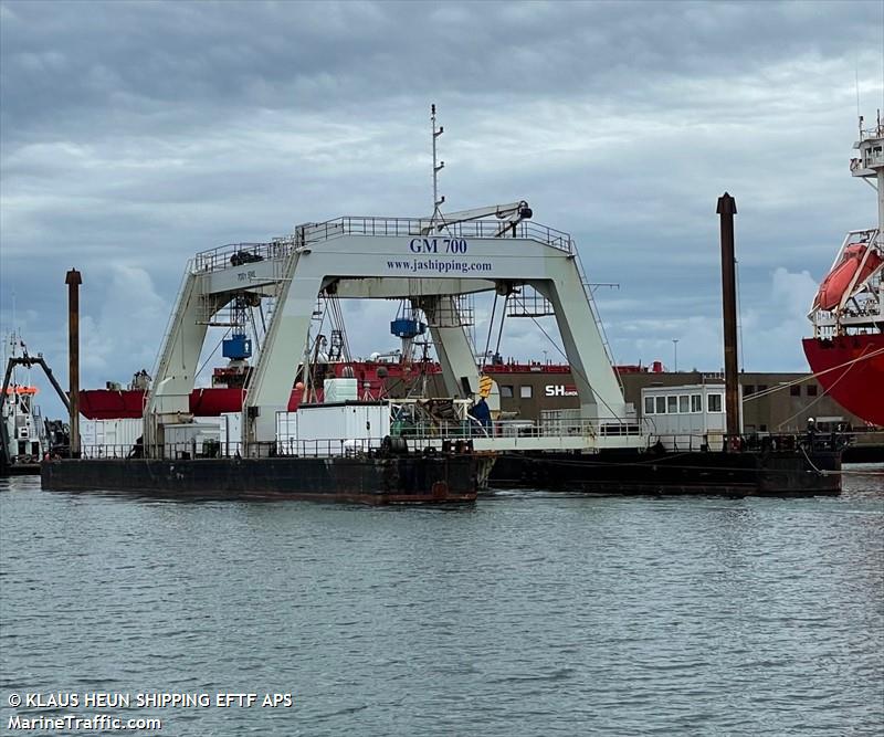gm700 (Other type) - IMO , MMSI 219028267, Call Sign OZHZ2 under the flag of Denmark