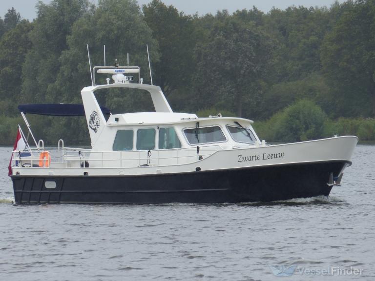 zwarte leeuw (Pleasure craft) - IMO , MMSI 244820384, Call Sign PC4286 under the flag of Netherlands