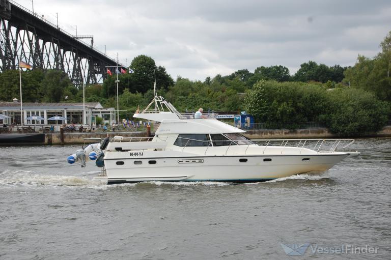 fleur de lis (Pleasure craft) - IMO , MMSI 244860497, Call Sign PF7288 under the flag of Netherlands