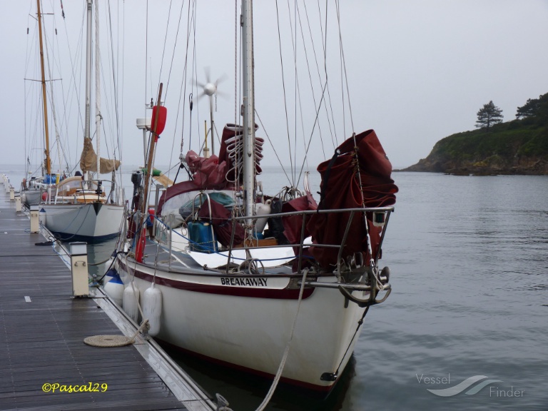 breakaway (Pleasure craft) - IMO , MMSI 250002307, Call Sign EIFI7 under the flag of Ireland