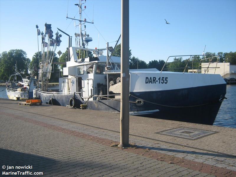 dar-155 (-) - IMO , MMSI 261013990, Call Sign SPK2701 under the flag of Poland