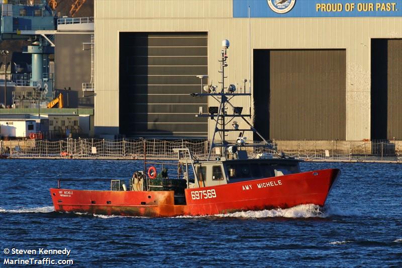 amy michele (Fishing vessel) - IMO , MMSI 367104170, Call Sign WDC9581 under the flag of United States (USA)