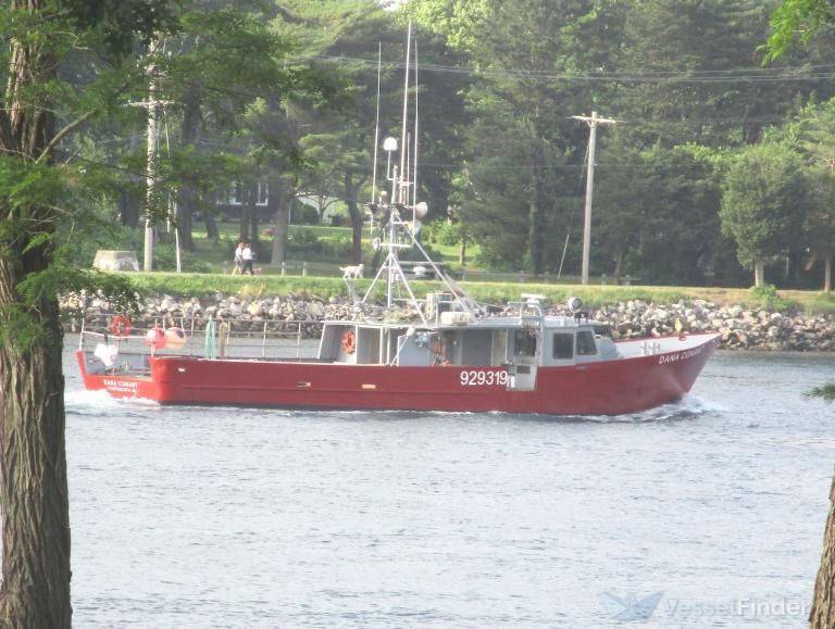 dana conant (Fishing vessel) - IMO , MMSI 367537080, Call Sign WDG4488 under the flag of United States (USA)