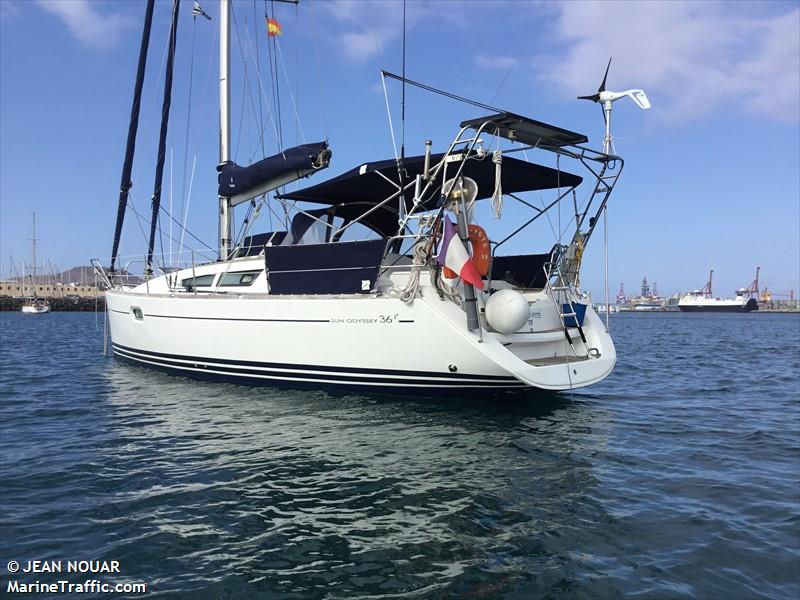 malou- pote (Sailing vessel) - IMO , MMSI 227017930, Call Sign FGG4775 under the flag of France