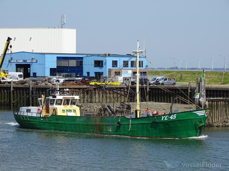 ostrea ye45 (Fishing vessel) - IMO , MMSI 244060176, Call Sign PD2062 under the flag of Netherlands