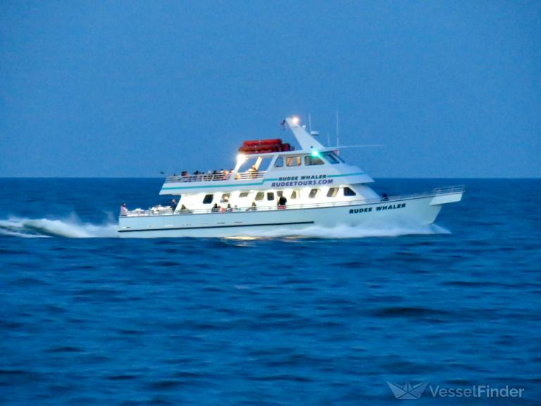 rudee whaler (Fishing vessel) - IMO , MMSI 367701020, Call Sign WDI4684 under the flag of United States (USA)