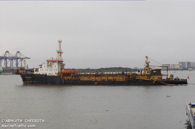 dci dredge xvi (Hopper Dredger) - IMO 9217280, MMSI 419017300, Call Sign VWXU under the flag of India