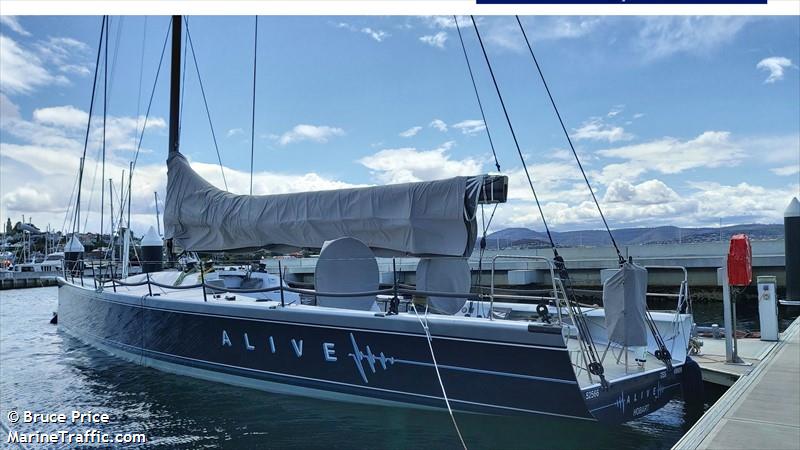 alive (Sailing vessel) - IMO , MMSI 503011250, Call Sign VJN4523 under the flag of Australia