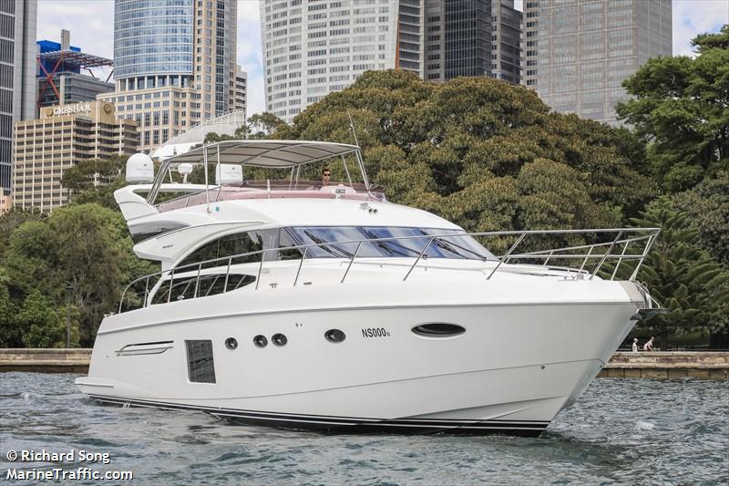 princess 1 (Pleasure craft) - IMO , MMSI 503065640 under the flag of Australia