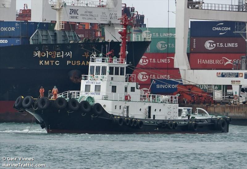 sriracha27 (Tug) - IMO 9057898, MMSI 567000466, Call Sign HSB5247 under the flag of Thailand