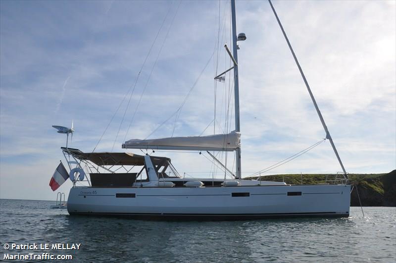 mahonia iv (Sailing vessel) - IMO , MMSI 227204460 under the flag of France