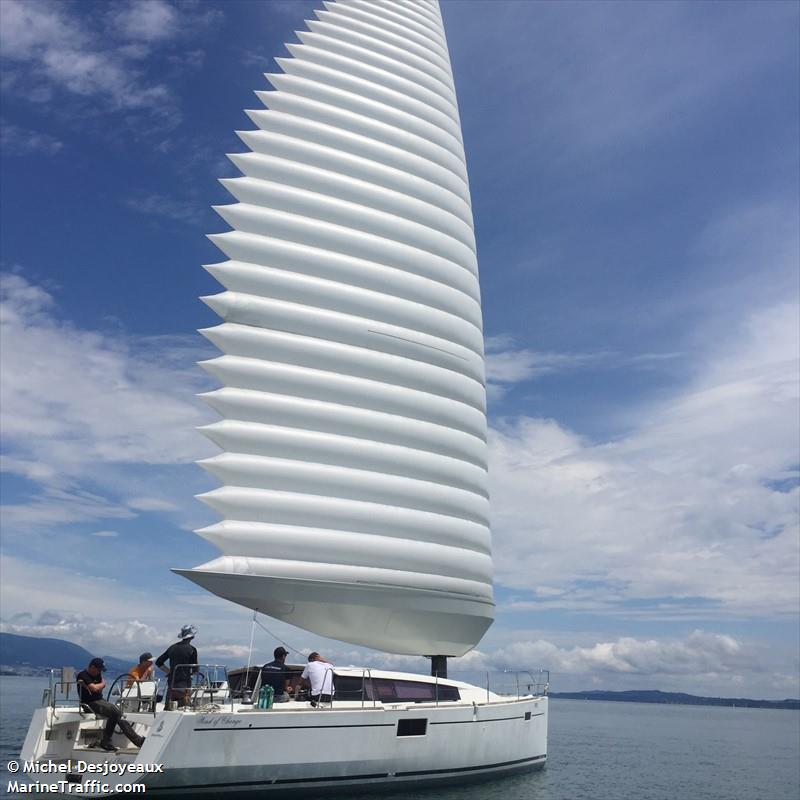 wind of change (Sailing vessel) - IMO , MMSI 228001840, Call Sign FAH2618 under the flag of France